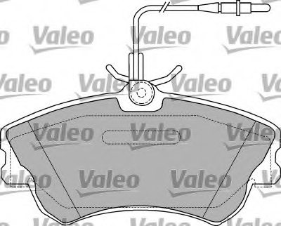 VALEO 540803 Brake Pad Set, disc brake